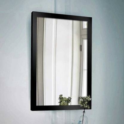 Glassbox Simple Black Profile Decorative Mirror