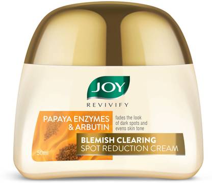 Joy Revivify Papaya Enzymes & Arbutin Spots & Tan Clear Papaya Face Cream