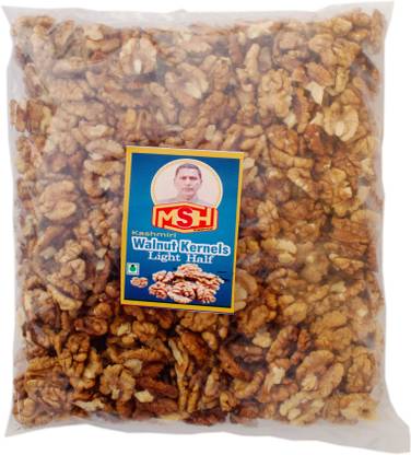 MSH Walnuts 1kg Kashmiri Snow White Walnut Kernels Walnuts