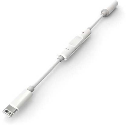 ENMORA White Lightning To Headphone Jack Adapter Model Mh020 (Android, iOS) Y49 Phone Converter