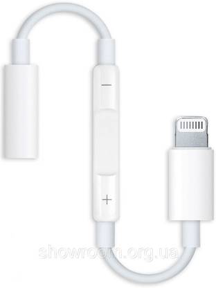 ENMORA White Lightning To Headphone Jack Adapter Model Mh020 (Android, iOS) Y36 Phone Converter