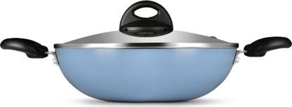 Pigeon Nutricook Kadai 240 Kadhai 23 cm diameter with Lid 1.2 L capacity