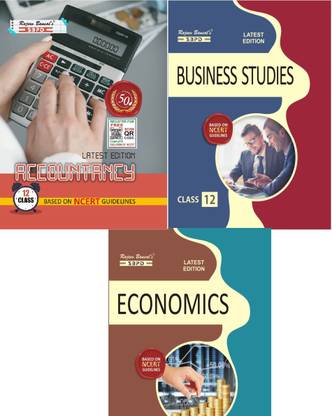 NCERT Class 12 Commerce Combo Book UP Board - Accountancy, Economics, Business Studies Based On CBSE Guidelines