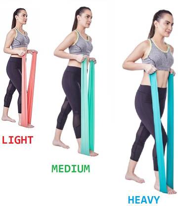 VISSCO FLEX ACTIVE BAND COMBO RGB Resistance Tube