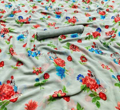 Printed Fashion Georgette Saree