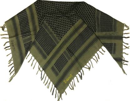 Digniti Self Design Pure Cotton Men & Women Scarf