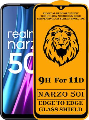 HQ Protection Edge To Edge Tempered Glass for Realme Narzo 50i