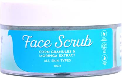 cosmic story Corn Granules & Moringa Extract Face  Scrub