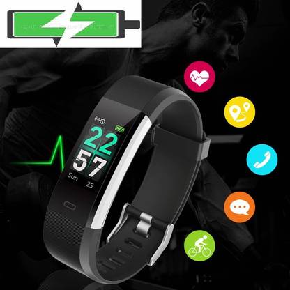 Stybits AY937(ID115) PLUS SLEEP TRACKER FITNEESS TRACKER SMART BAND BLACK(PACK OF 1) Smartwatch