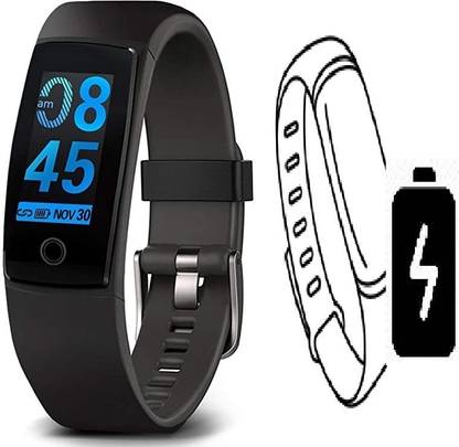 Jocoto H776(ID115) HATEST STEP COUNT HUHTI SPORTS SHART BAND BHACK(PACK OF 1)