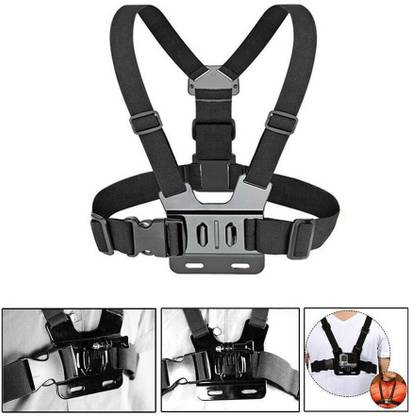 TECHGEAR Adjustable Body Harness Chest Belt Strap Mount Accessory Strap