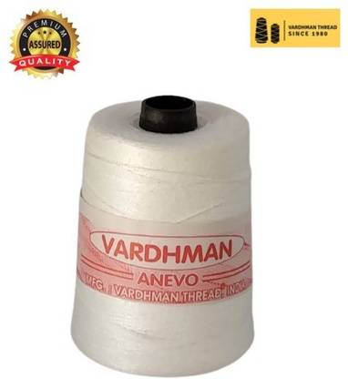 Vardhman Thread india Industrial White Sewing Thread (2000 Meter) Thread