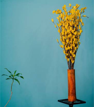 Patiofy Flower Vase with Flowers for Living Room,Dining Table,Flower Vase for Home Decor Bamboo Vase