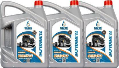 ESSON TURBOLINE 15W40 CI4 3.5 LTR-P3 TURBOLINE 15W40 CI4 Premium Diesel Engine Oil (Pack of 3) Conventional Engine Oil