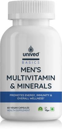 Unived Basics Multivitamin & Minerals Men's - 60 Capsules