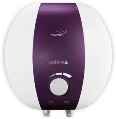 V-Guard PEBBLE PRO 6L WITH 5 STAR RATING SAFE SHOCK AND A PIPE 6 L Storage Water Geyser