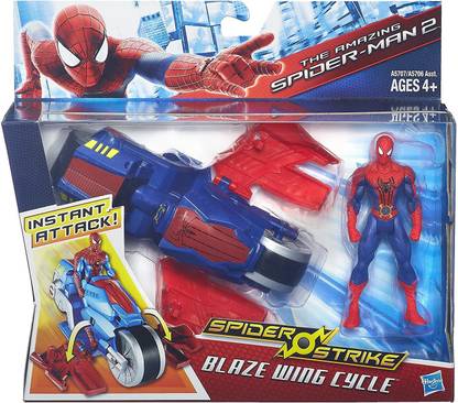 Hasbro Amazing Spider Man 2 Spider Strike - BLAZE WING CYCLE