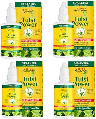 ALTOS AYURVEDA TULSI POWER PACK OF 4 30ML EACH