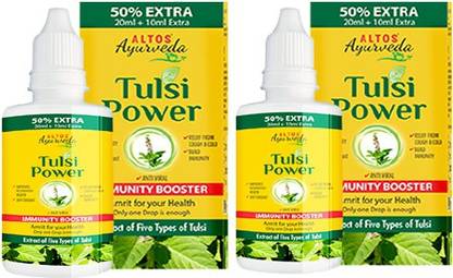 ALTOS AYURVEDA TULSI POWER PACK OF 2 30+30ML