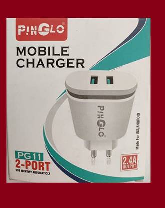 Saturn Retail 65 W 2.4 A Multi-pin Wall Charger for Mobile with Detachable Cable