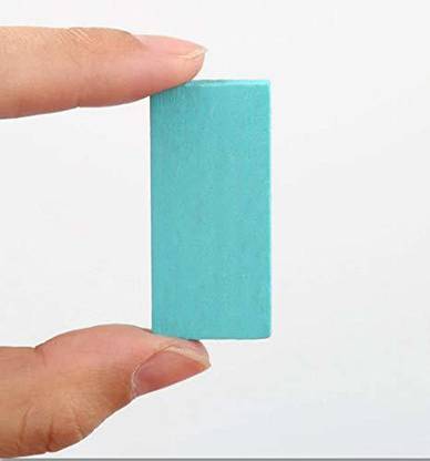 Fronted Wooden Creative Domino Block Educational Buliding Game 250 pcs Imported 12 Color