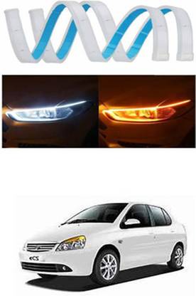 APICAL Car Soft neon headlight design Article For Indigo eCS Car Fancy Lights