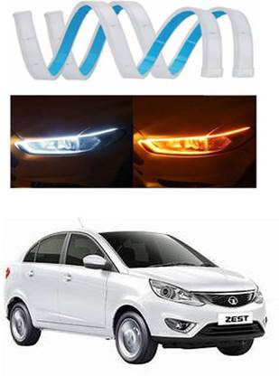 FKOK Car Led Light Soft neon headlight design Article Lamp For Zest Car Fancy Lights