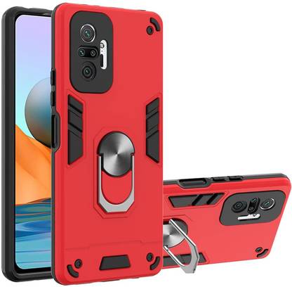 UB electro Bumper Case for Redmi Note 10 Pro Max ( Red Armor)