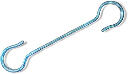 Madhura eStores Stainless Steel Baby Cradle S-Hook, Baby Thottil S - Hook Capacity 30Kg- 12 Inch