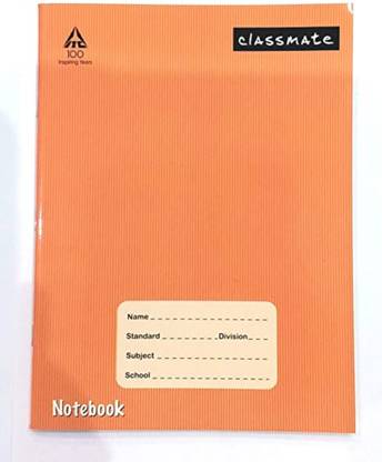 Classmate FOUR LINE BOOKE Regular Note Book FOUR LINE BOOK 120 Pages