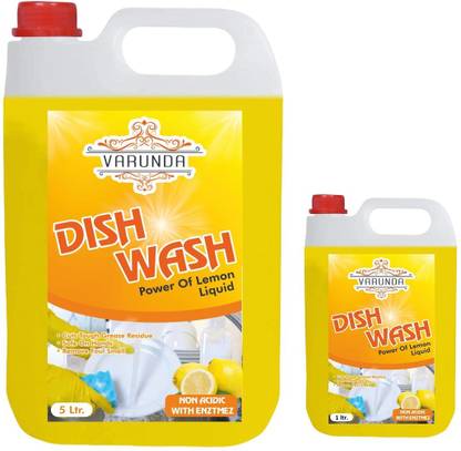 varunda 6 LTR (Y+Y) dish wash Liquid Detergent Dish Cleaning Gel Dish Cleaning Gel Dish Cleaning Gel