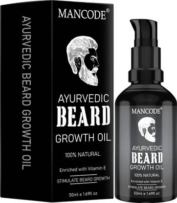 MANCODE Ayurvedic Beard Growth,50ml Hair Oil