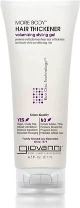 Giovanni Volumizing Style Gel, More Body Hair Gel, Packaging May Vary Hair Gel