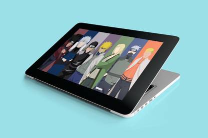 You Are Awesome YAA - Naruto All Characters Collage Double Layered Laptop Skin 3 (15.6inch) Vinyl Laptop Skin Compatible for 15.6 inch