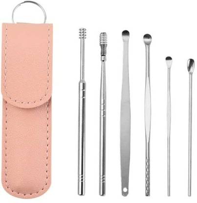 Taxila 6 Pcs Professional Ear Wax Remover With Storage Box Electric Ear Cleaner Electric Ear Cleaner