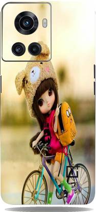 BUGGU Cutiepie Girl For OnePlus 10R Skin Guard, OnePlus 10 R Mobile Skin