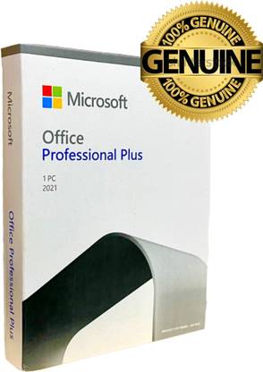 MICROSOFT Office Professional Plus 2021 (Lifetime Validity) One-time purchase for 1 PC OFFICE 2021 PROFESSIONAL PLUS 64 BIT
