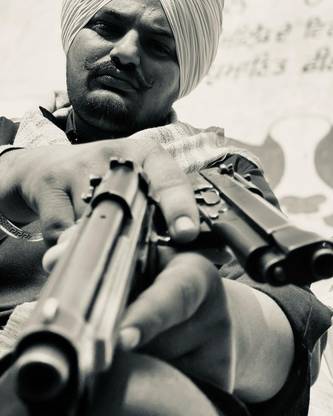 Sidhu Moose Wala (Punjabi Singer) Poster Multicolor Photo Paper Print Poster Photographic Paper 12 inch X 18 inch Photographic Paper