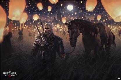 The Witcher 3 Poster 18 x 12 inch 300 GSM Paper Print