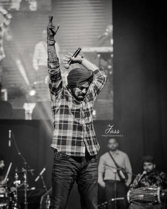 Sidhu Moose Wala (Punjabi Singer) Poster Multicolor Photo Paper Print Poster Photographic Paper 12 inch X 18 inch Photographic Paper