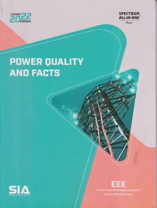 Power Quality And Facts B.Tech IV-Year II-Sem (EEE) R18 (Professional Elective-V) JNTU-Hyderabad Latest 2022 Edition