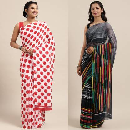 Printed Daily Wear Georgette Saree
