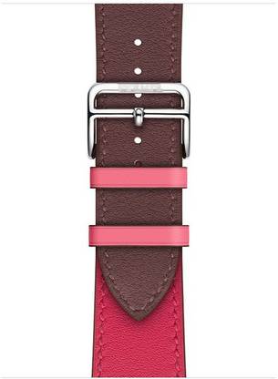 J Leather Strap Compatible with iwatch Series 4/5/6/7 and 42/44/45 mm Smart Watch Strap
