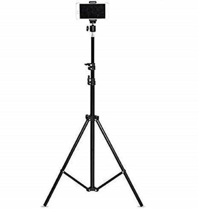 Equipagecart 84 inch Tripod Big Foldable Tripod with Mobile Clip Holder Tripod