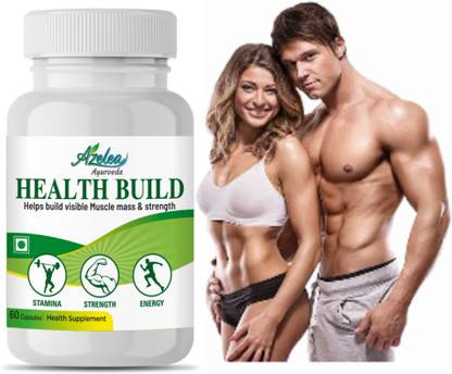 वितास्ता वेट गेन, स्टैमिना, स्ट्रेंथ, एनर्जी, मास गेन के लिए हेल्थ बिल्ड कैप्सूल