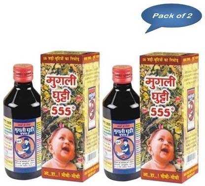 MUGLI GHUTTI 555 MUGLI GUTTI 555 100 ML. PACK OF 2 Unflavored Liquid