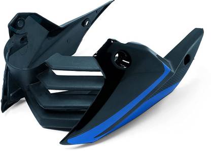 Grow Famous Fit For Engine Guard For Pulsar 125,150,160,180 BS4,BS6 all Model (Blue) Bike Headlight Visor