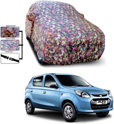 COVER MART Car Cover For Maruti Suzuki Alto 800 VXI Plus Petrol (With Mirror Pockets)