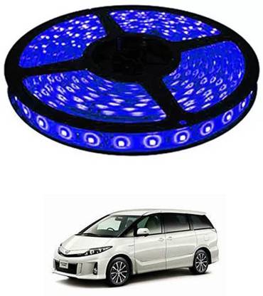 APICAL Waterproof Cuttable LED Lights Strip Roll (Blue) For Estima Car Fancy Lights