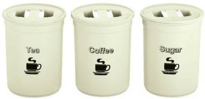 choudhary Polypropylene Tea Coffee & Sugar Container  - 850 ml